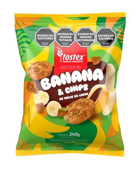 3D Tostex Banana 170g 2024 Sellos